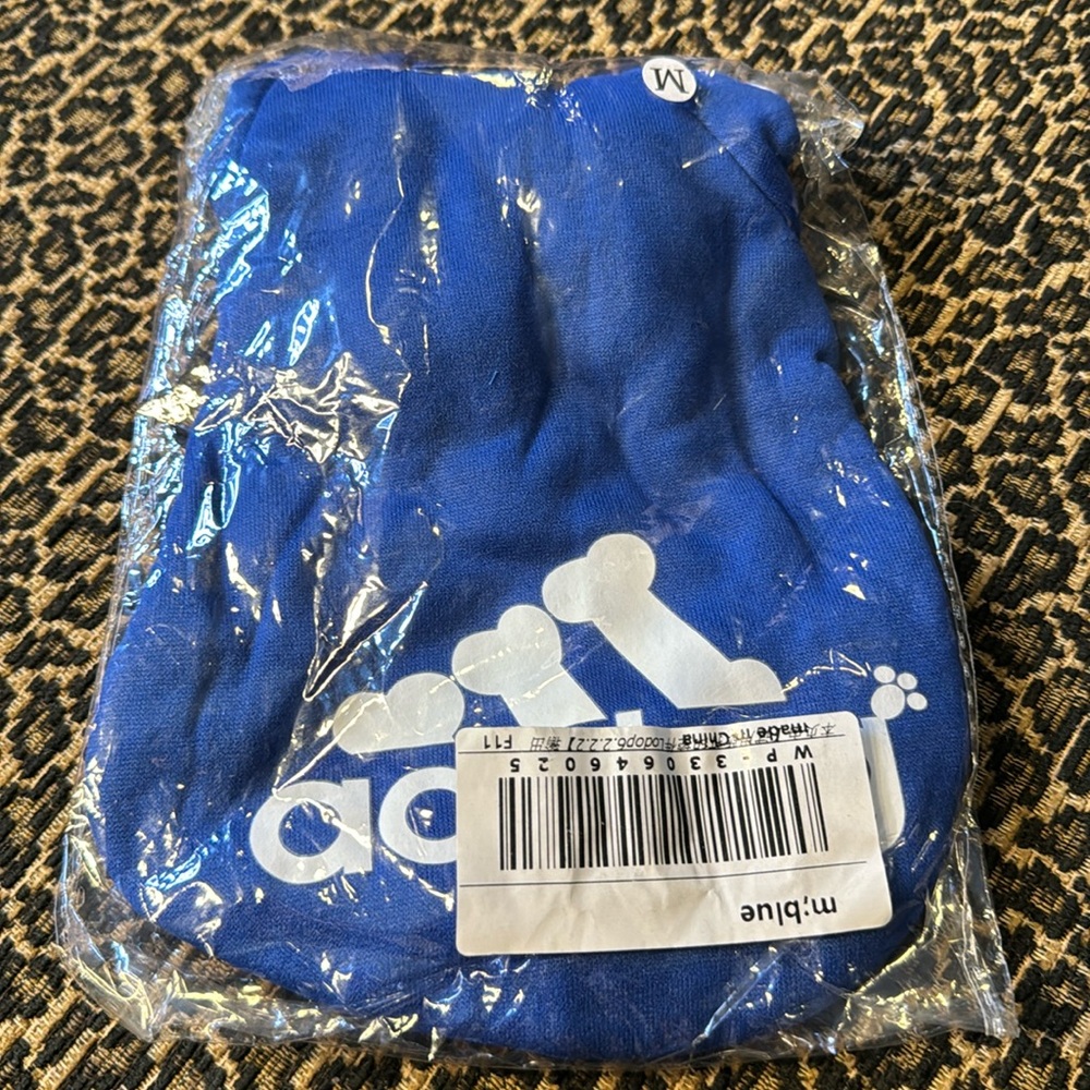 Adidog Blue Sweatshirt Size Medium